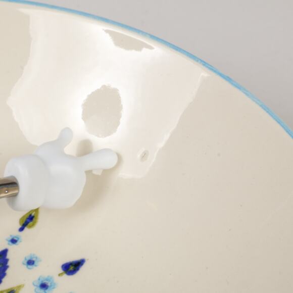 Marcrest Swiss Alpine Chalet Ceramic 9" Vegetable Bowl USA 1960s MCM NOS - Picture 6 of 8